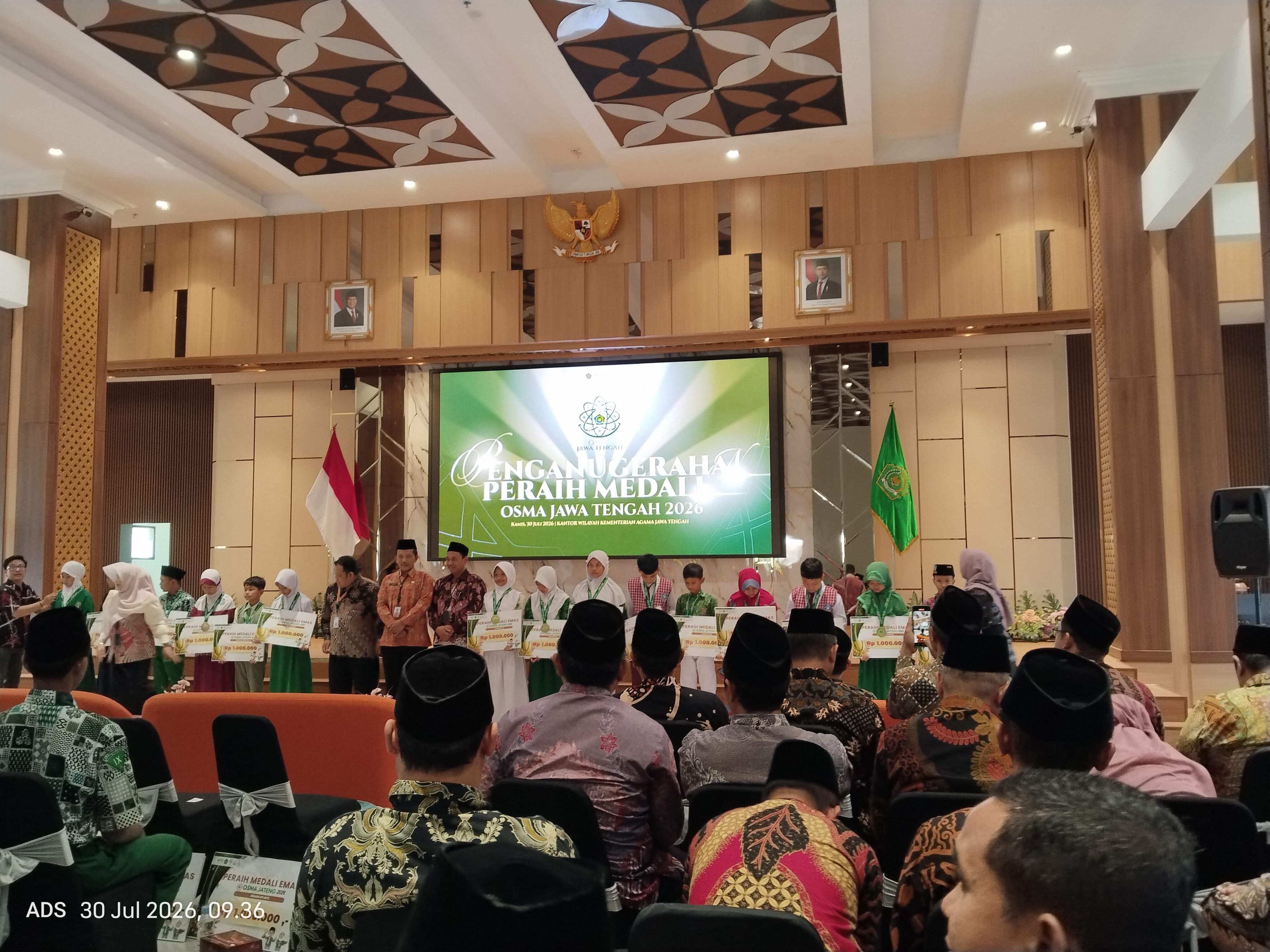 Penganugerahan peraih medali OSMA 2026