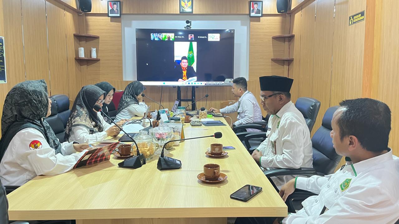 Kantor Kementerian Agama Kabupaten Purbalingga menyosialisasikan Petunjuk Teknis Pemberian Reward dan Punishment bagi pegawai dan unit kerja/satuan kerja secara daring, Selasa (14/7/2026).