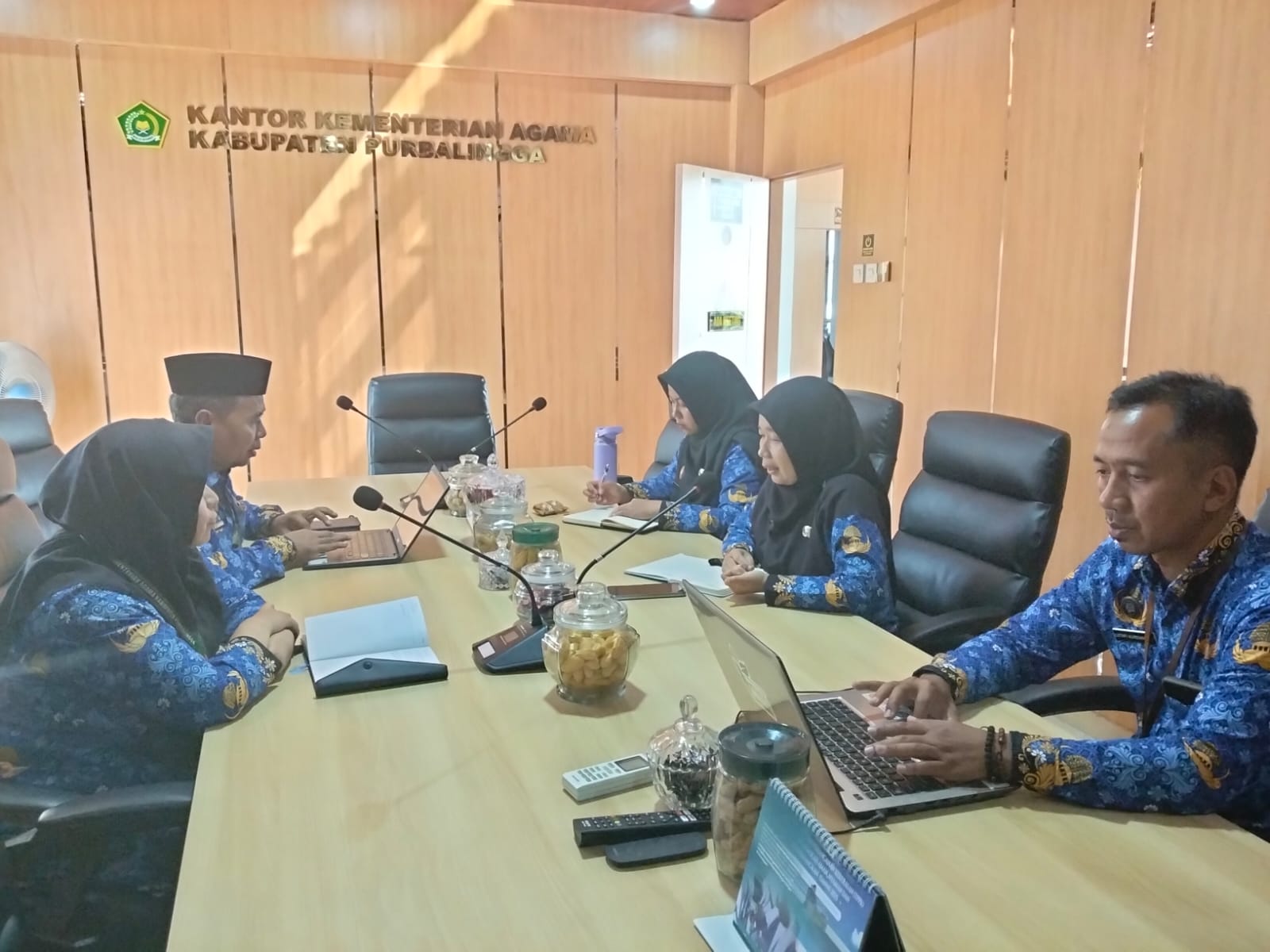 Koordinasi internal PD Pontren