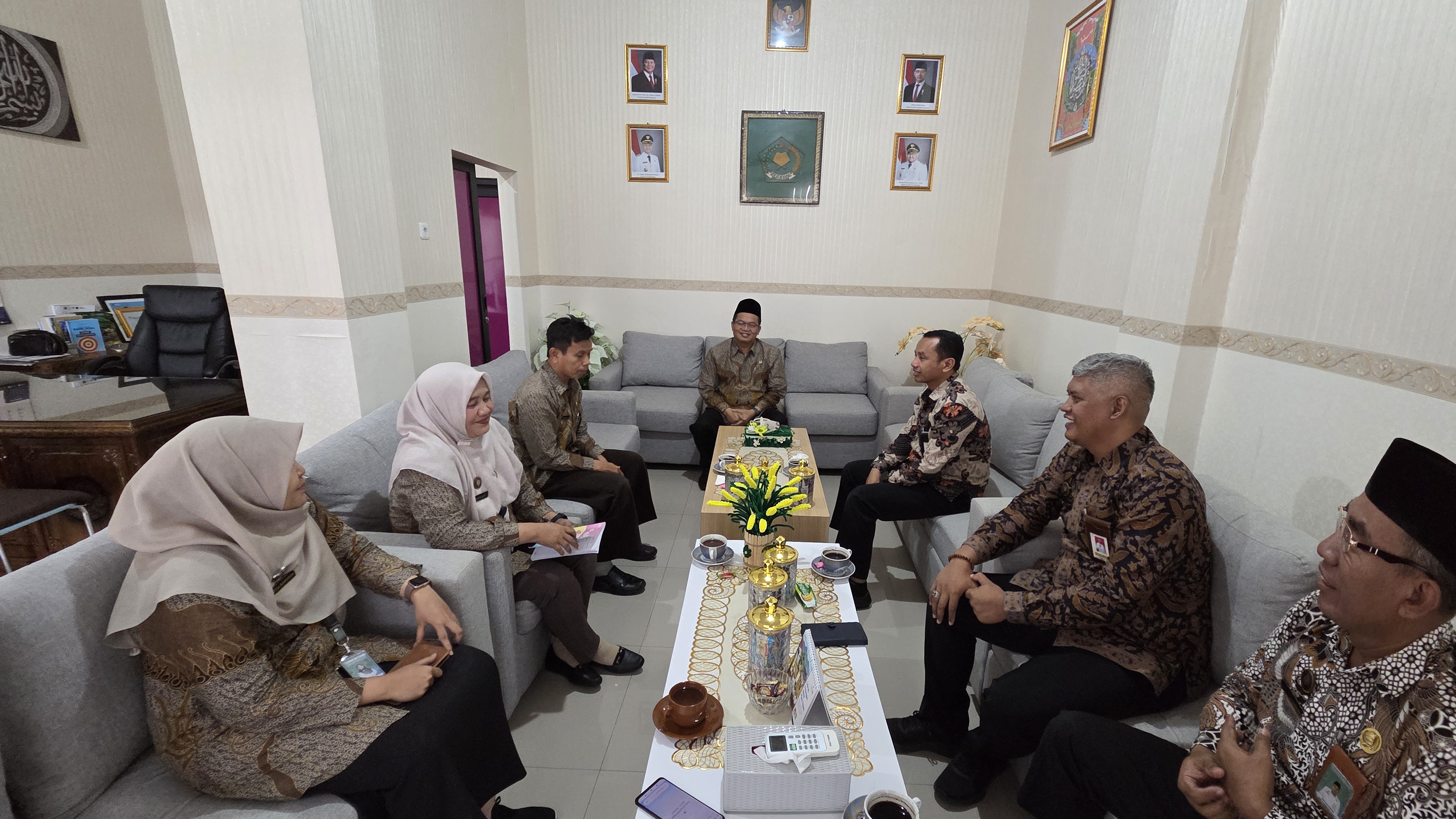 Kantor Kementerian Agama Kabupaten Purbalingga menggelar Rapat Pimpinan (Rapim) pada Rabu (19/8/2026) di Ruang Kepala Kantor.