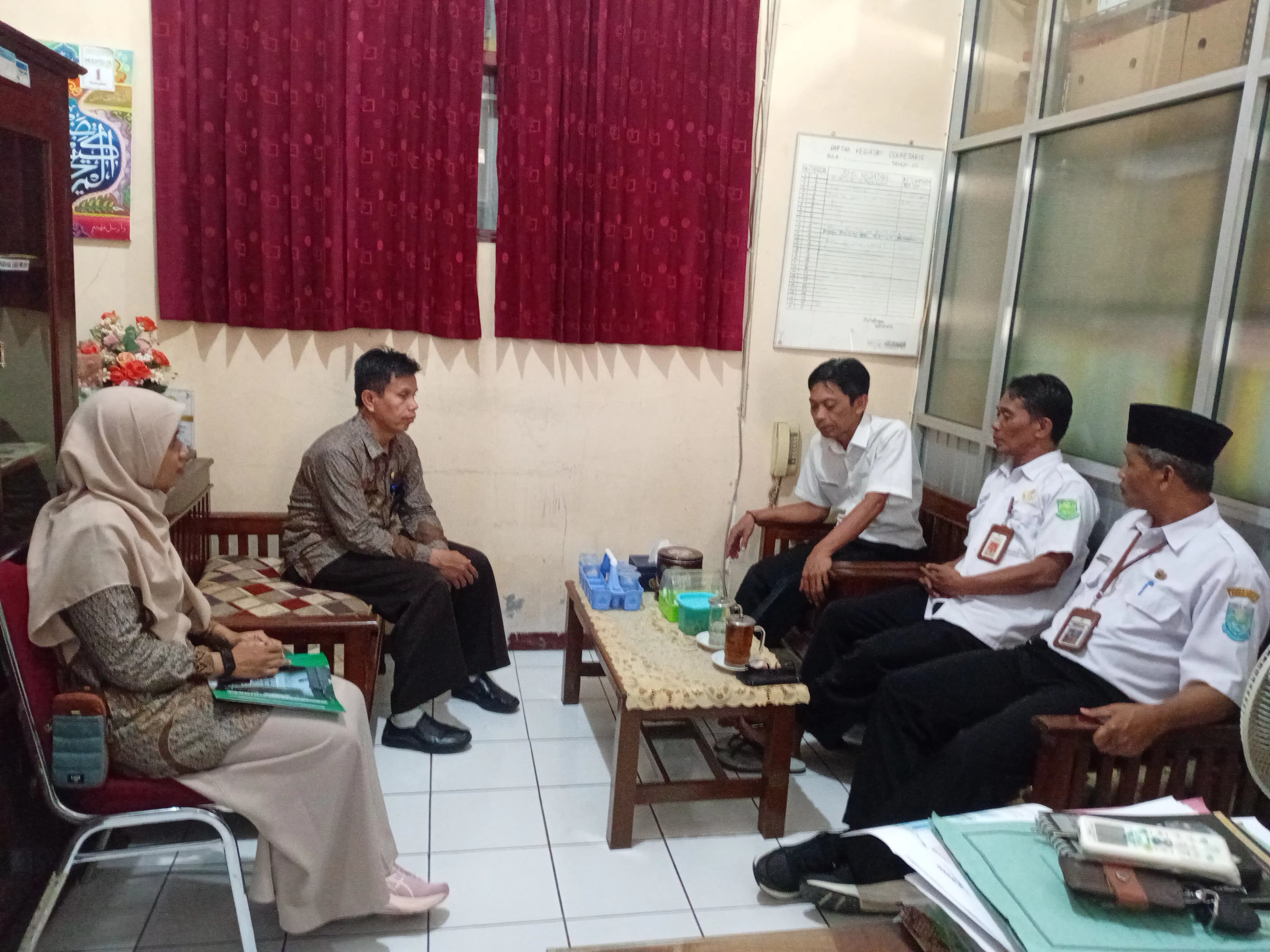 Kantor Kementerian Agama Kabupaten Purbalingga melalui Kepala Seksi Pendidikan Madrasah (Kasi Penma) melakukan kunjungan kerja dan silaturahmi ke Dinas Pendidikan dan Kebudayaan Kabupaten Purbalingga, Rabu (19/8/2026).