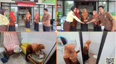 Briefing Petugas PTSP, Analis SDMA Siti Kholifah: Layani dengan Sehati, Bekerja dengan Hati Gembira