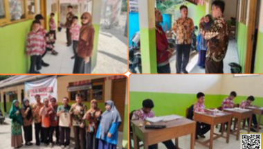 Kepala Seksi Pendidikan Madrasah (Kasi Penma) Kantor Kementerian Agama Kabupaten Purbalingga melaksanakan kegiatan monitoring Kegiatan Belajar Mengajar (KBM) di MI Muhammadiyah Pringamba, Kecamatan Rembang, pada Kamis, 13 Agustus 2026.