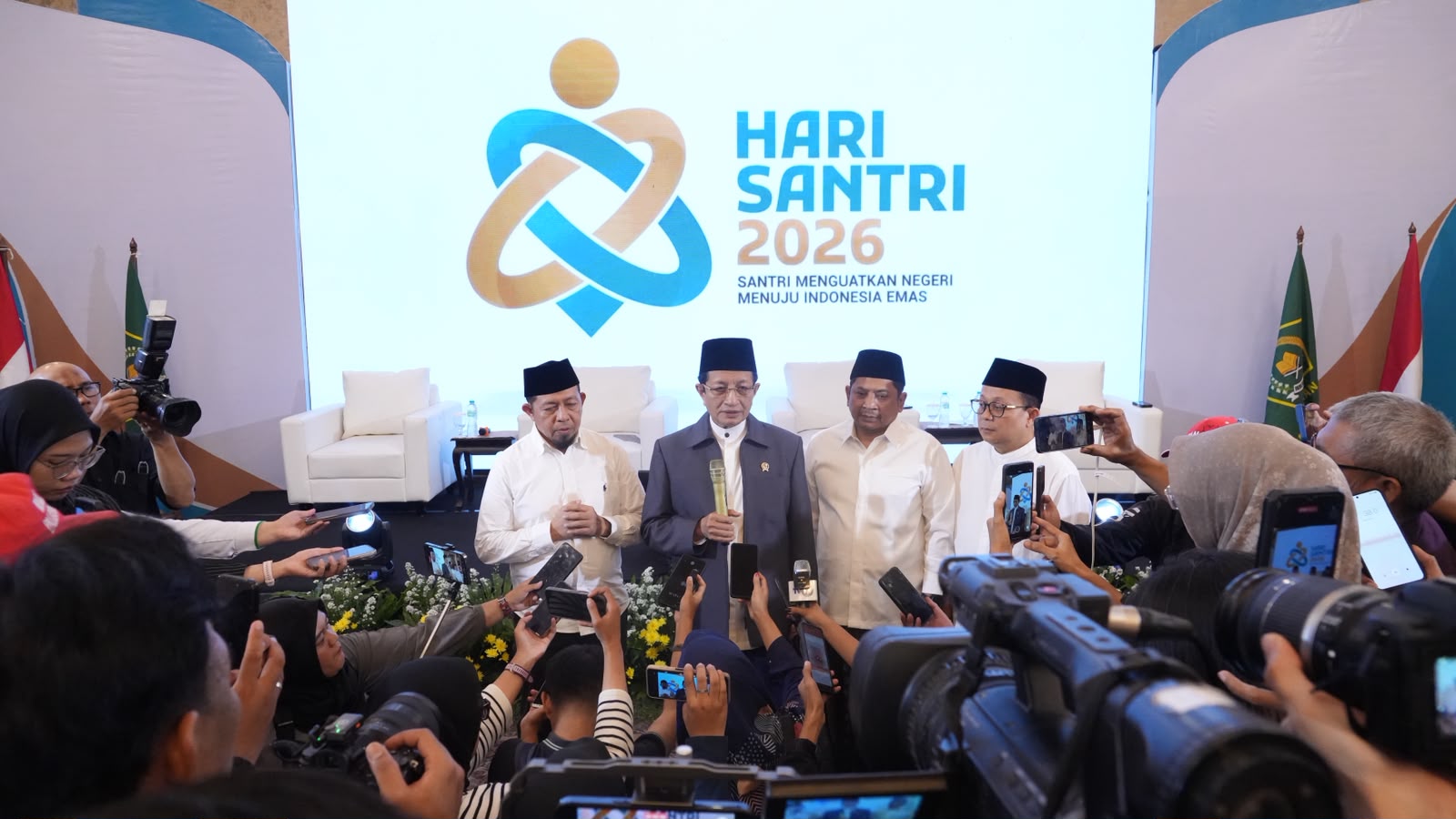Kementerian Agama meluncurkan logo dan tema Hari Santri 2026