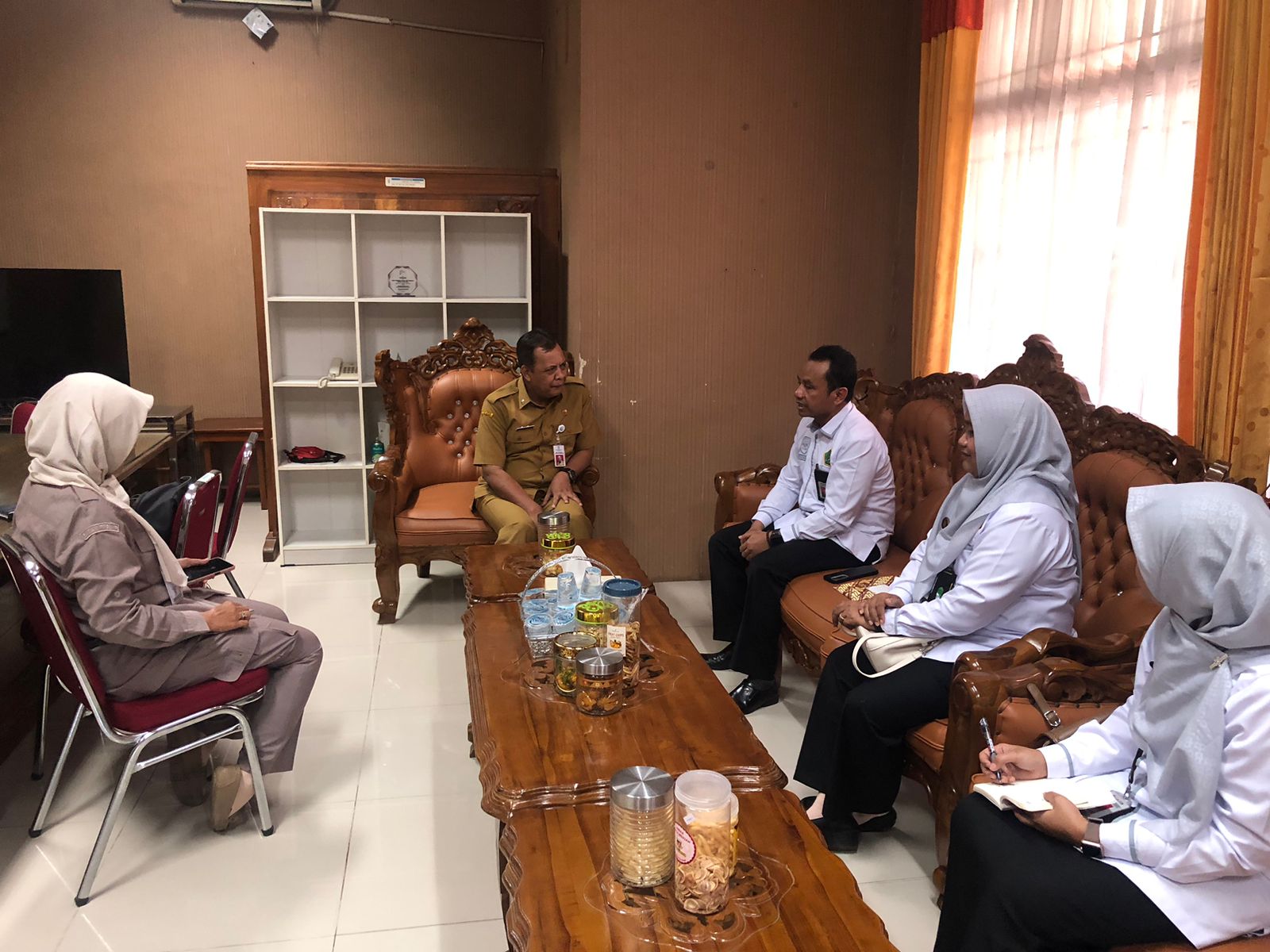 Kantor Kementerian Agama Kabupaten Purbalingga melakukan silaturahmi dan koordinasi dengan Dinas Pertanian, Pangan, dan Perikanan (DPPP) Kabupaten Purbalingga, Selasa (1/9/2026)