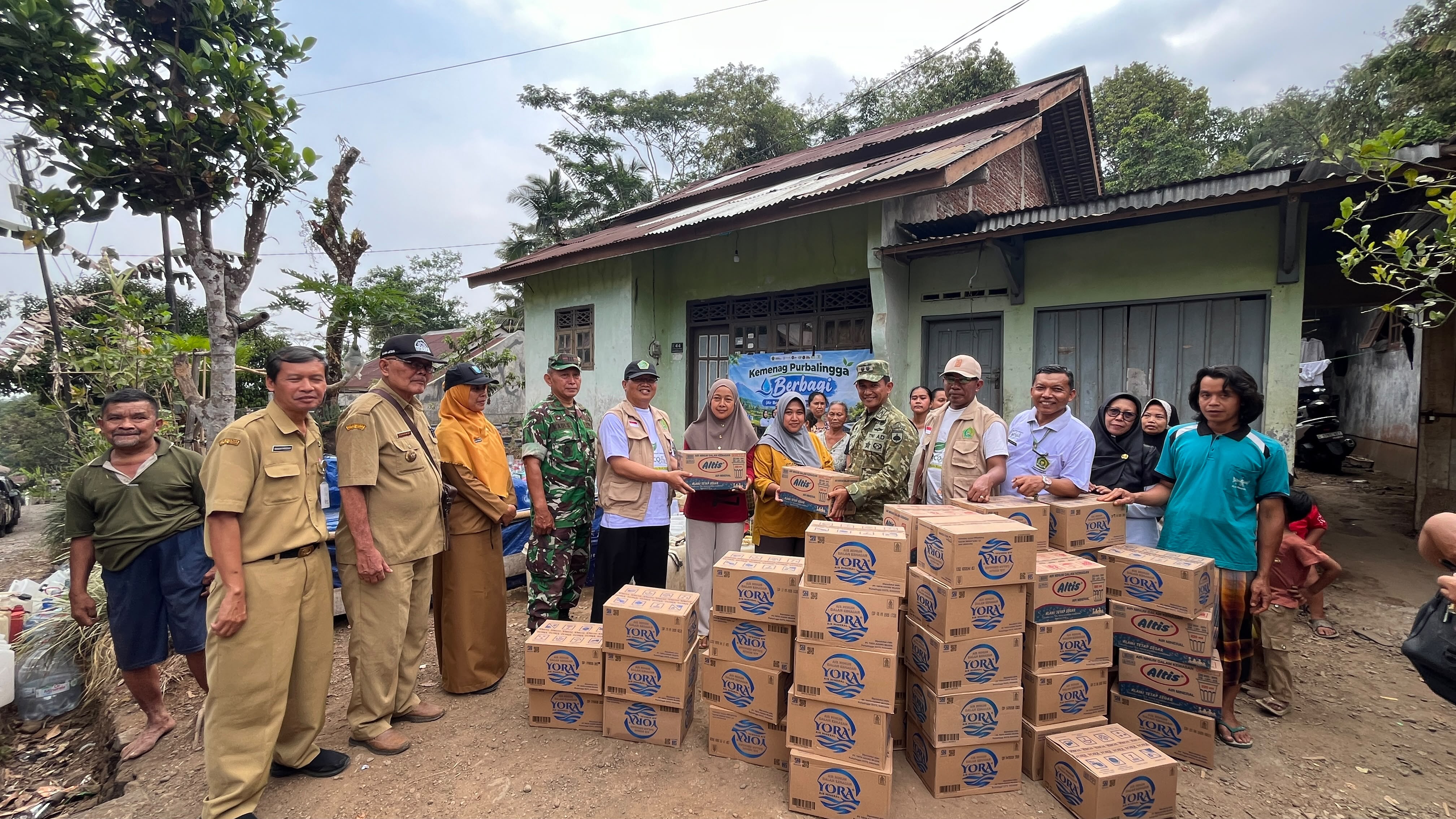 Kantor Kementerian Agama Kabupaten Purbalingga kembali menghadirkan kepedulian nyata melalui Kemenag Purbalingga Berbagi, Selasa (29/9/2026).