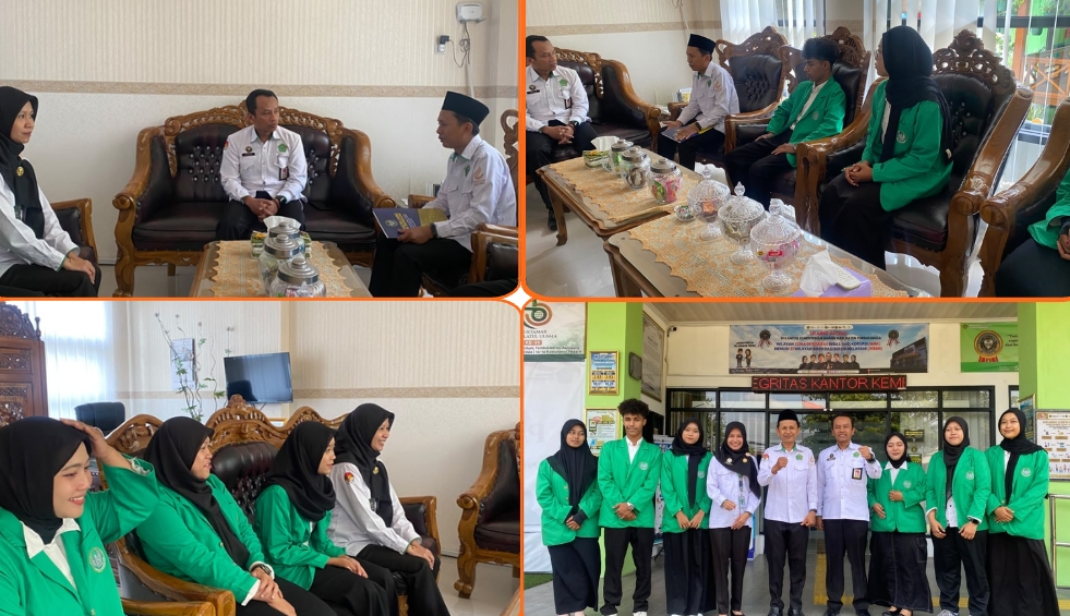 Jembatani Teori dan Praktik, Kankemenag Purbalingga Terima Mahasiswa PPL UIN Saizu Purwokerto