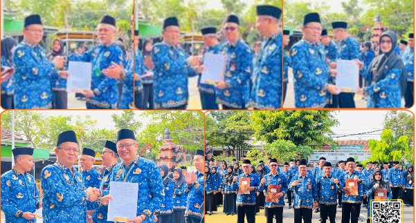 Empat Pengawas MTs dan MA Diberi Amanah, Kakankemenag Zahid : Kawal Peningkatan Mutu Madrasah