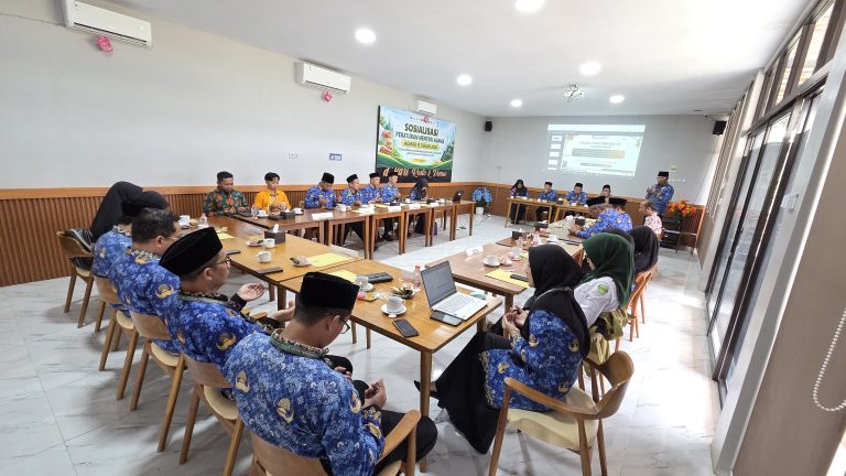 Kantor Kementerian Agama Kabupaten Purbalingga menyosialisasikan Peraturan Menteri Agama (PMA) Nomor 15 Tahun 2026