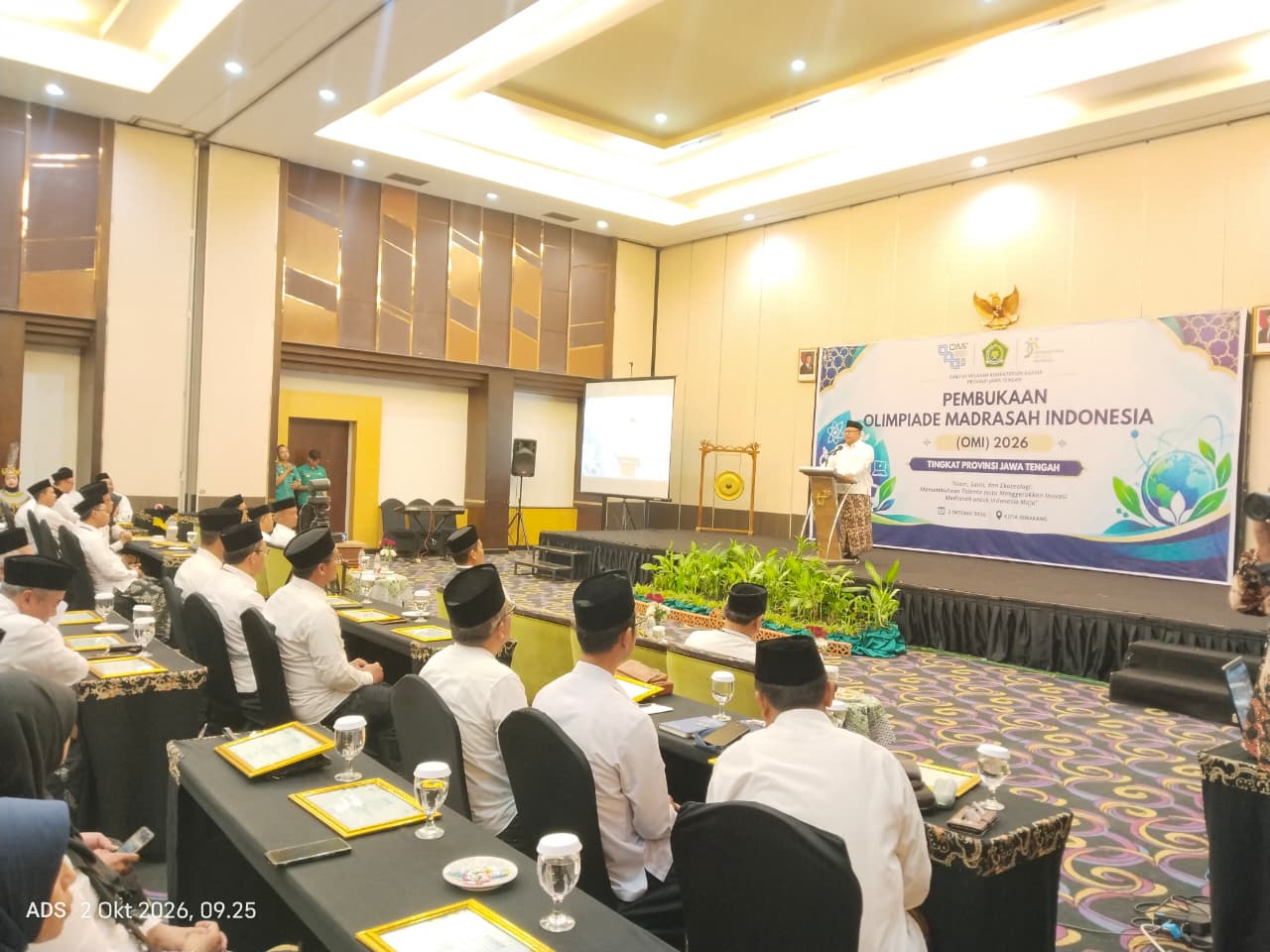 Pembukaan OMI Tingkat Provinsi Jawa Tengah di Merapi Hall Hotel Grasia, Kota Semarang, Jumat (2/10/2026).