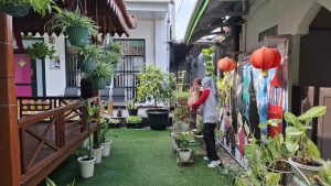Jumat Merawat sebagai bagian dari implementasi Eco Office bertajuk “Nandur Becik, Ati Resik”, Jumat (9/10/2026).