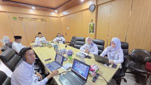 Kantor Kementerian Agama Kabupaten Purbalingga menggelar Rapat Koordinasi dan Pembinaan Penghulu secara virtual, Selasa (13/10/2026).