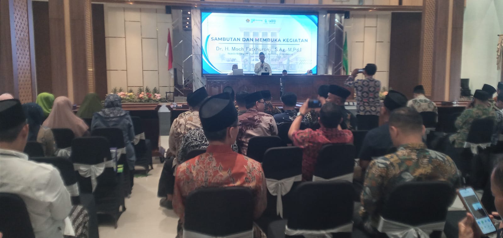Rapat Koordinasi (Rakor) Kepala Seksi Pontren/Pakis se-Jawa Tengah di Auditorium Majeng Kantor Wilayah Kementerian Agama Provinsi Jawa Tengah, Jumat (16/10/2026).