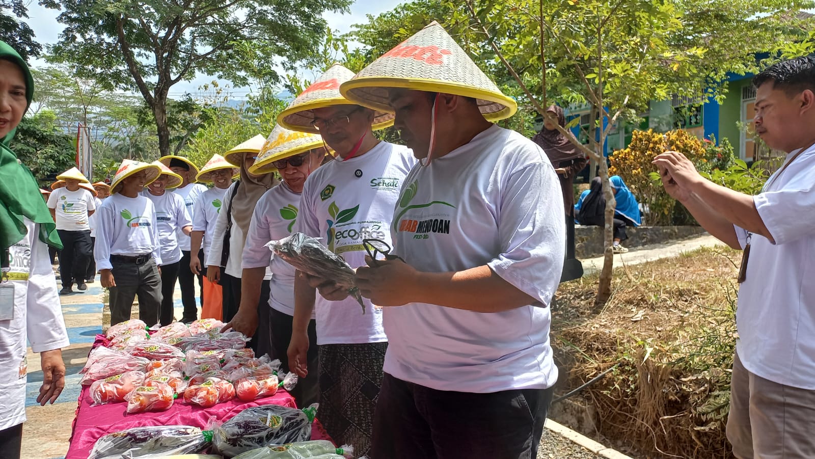 Kantor Kementerian Agama Kabupaten Purbalingga melalui Urab Mendoan Fest 2026 di Lahan Urab Mendoan MIM Sumampir, Selasa (20/10/2026).