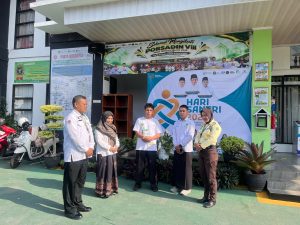 briefing pagi petugas Pelayanan Terpadu Satu Pintu (PTSP) yang disampaikan oleh Kepala Seksi Pendidikan Madrasah (Penma), Wisnu Sudarman, Selasa (20/10/2026).