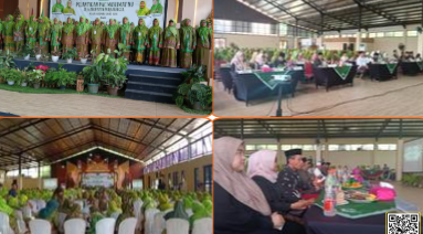 Jaga Komitmen Sinergi Layanan Keumatan, Kankemenag Kabupaten Purbalingga Hadiri Acara Muslimat NU
